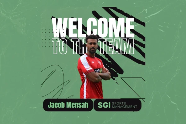 Jacob Mensah joins SGI Sports Management